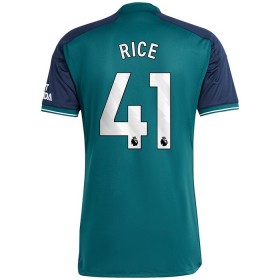 Levné Arsenal Rice 41 Alternativní Fotbalové dresy 2023-24 Krátký Rukáv